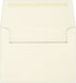 LUXPaper A4 Invitation Envelopes for 4 x 6 Cards in 70 lb. Natural, Printable Envelopes for Invitations, 50 Pack, Envelope Size 4 1/4 x 6 1/4 (Cream)