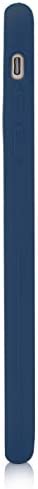 kwmobile TPU Silicone Case Compatible with Apple iPhone 6 Plus / 6S Plus - Case Slim Phone Cover with Soft Finish - Navy Blue