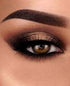 AMY'S DIARY Dark Brown EyeShadow Palette, Copper Eyeshadow glitter brown matte Shimmer Makeup Eyeshadow Pallet,Hazel Eyes Eyeshadow Palette ,smokey eye eyeshadow palette waterproof Long Lasting(C)