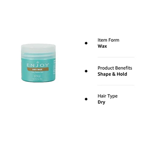 Enjoy Dry Wax Hair Styling Waxes