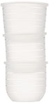 Boon, NURSH Reusable Silicone Replacement Pouch, Air-Free Feeding, Birth and up, 4 Ounce (Pack of 3)