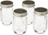 Jarden Ball 4PK 4OZ Mini Jars, 4 Pack, Plain