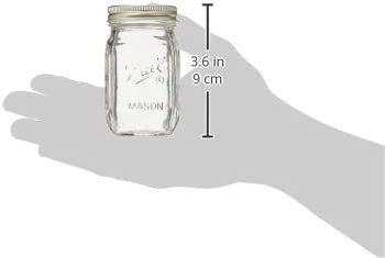 Jarden Ball 4PK 4OZ Mini Jars, 4 Pack, Plain