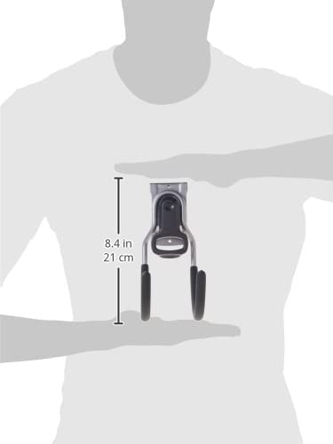 Rubbermaid FastTrack Utility Hook, Garage Organization Wall Hanger, Tool Hanger, Wall Mount and Heavy Duty Tool Hanger