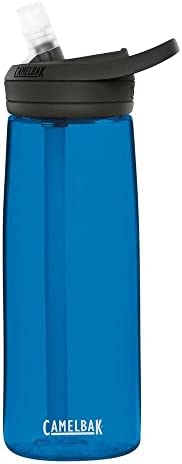 CamelBak eddy+ BPA Free Water Bottle, 25 oz, True Blue, .75L