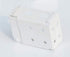 Cutelec 2pcs Box Mounting Bracket for Low Profile Blinds 2inch White Color Window Blinds Headrail Holder Bracket