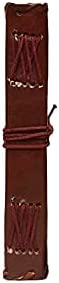 KK's leather journal Writing Notebook Vintage 7" & 6" inch Antique refillable paper notebooks Brown Leather White Plan Paper Notebooks Handmade Leather Bound Daily Notepad For Men Women (DARK BROWN)