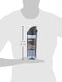 Owala FreeSip Clear Water Bottle with Straw for Sports and Travel, BPA-Free, 25-Ounce, Very, Very Dark