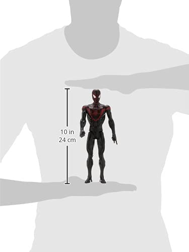 Spider-Man Marvel Titan Hero Series Mile Morales 12"-Scale Super Hero Action Figure Toy Great Kids for Ages 4 & Up