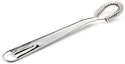 Fox Run 8-Inch Flat Coil Whisk, 8.25 x 1.5 x 1.25, Metallic