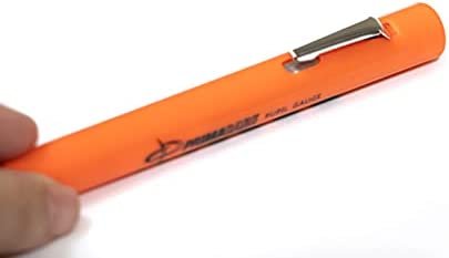 Primacare DL-9224 Pack of 6 Disposable Diagnostic Penlight with Imprinted Pupil Gauge, Lightweight and Moulded Plastic Body Medical Pen Light for Nurse, Student, Doctors EMT, Multicolor
