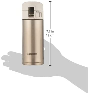 Zojirushi Stainless Steel Mug, 16-Ounce, Champagne Gold