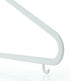 HANGERWORLD 18 Pack 11.8inch White Plastic Kids Hanger - Sized for Baby, Toddler and Children