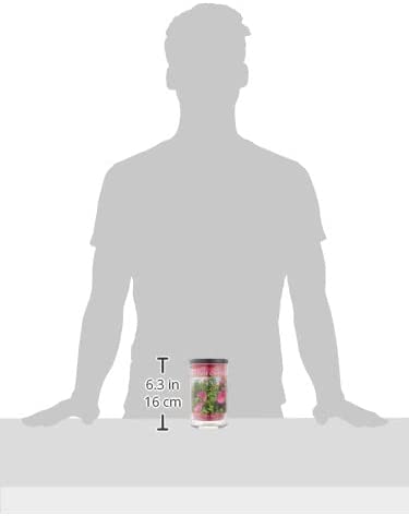 Village Candle Wild Rose Large Tumbler Jar Candle, 19 Oz, Traditions Collection, Pink