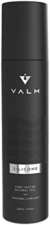 Valm Silicone Based Personal Lubricant - Ultra Long Lasting - Sex Lube for Women, Men, and Couples - 8.5 Ounce Pump