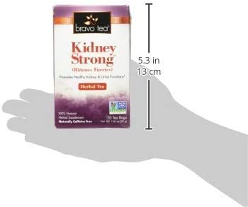 Bravo Teas Kidney Strong, 20 Tea Bags 2 Pack