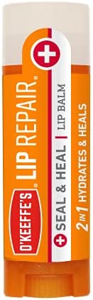 O'Keeffe's Medicated Lip Repair Seal & Heal Lip Protectant, Stick, (Pack of 2)