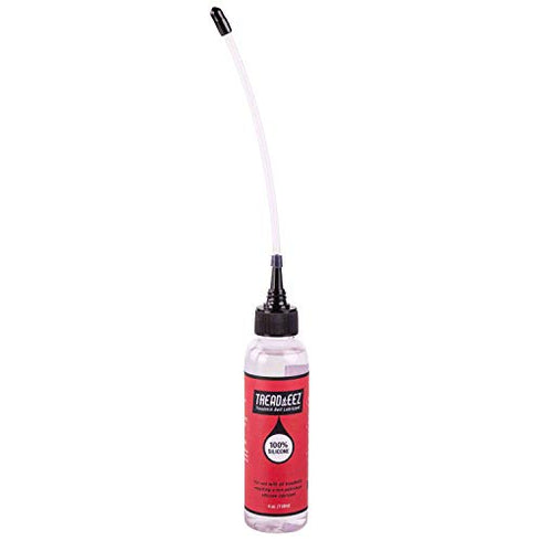 GSM Brands Treadmill Belt Lubricant - 100% Silicone Acrylic Pouring Oil - Elliptical Exercise Machine Lube (4 oz Size)