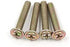 Geesatis 4 PCS Bronze Tear Drop Pull Handle Antique Drawer Cabinet Pull Handle Knobs Furniture Decorative Pull Tool with Mounting Screws, Rust Resistant, Knob Dia 1"