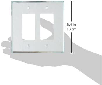 GlassAlike® Double Decora (GFI) Acrylic Mirror Plate