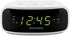 Magnasonic Digital AM/FM Clock Radio with Battery Backup, Dual Alarm, Sleep & Snooze Functions, Display Dimming Option,White (EAAC201)