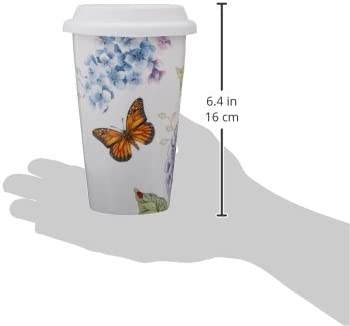 Lenox 846844 Butterfly Meadow Blue Thermal Travel Mug