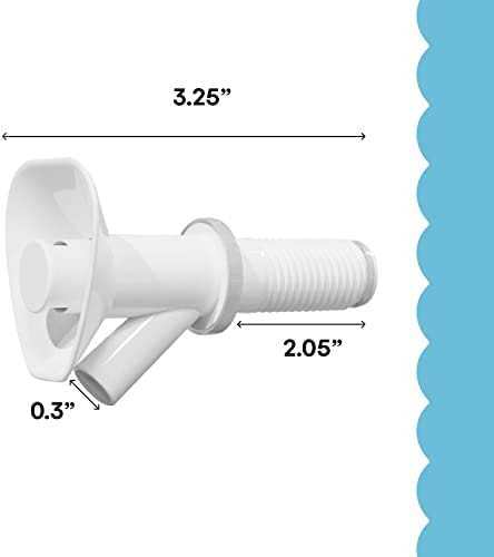 Cooler Water Spigot Compatible with Rubbermaid Gott Cooler Valve (Pack of 3)