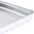 Mini Toaster Oven Tray Pan, P&P CHEF Stainless Steel Broiler Pan, Small Rectangle 9''x7''x1'', Non Toxic & Heavy Duty, Easy Clean & Dishwasher Safe