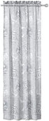 Jay Franco Disney Nightmare Before Christmas Meant to Be 63" Inch Drapes - Beautiful Room Décor & Easy Set Up, Bedding - Curtains Include 2 Tiebacks, 4 Piece Set (Official Disney Product)