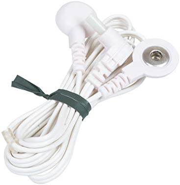 AccuRelief Universal TENS Unit Supply Kit - TENS Unit Pads and Lead Wires - for AccuRelief Single and Dual Channel TENS Devices and TENS Units with Snap Electrodes, 2 Count (Pack of 8) Electrodes.
