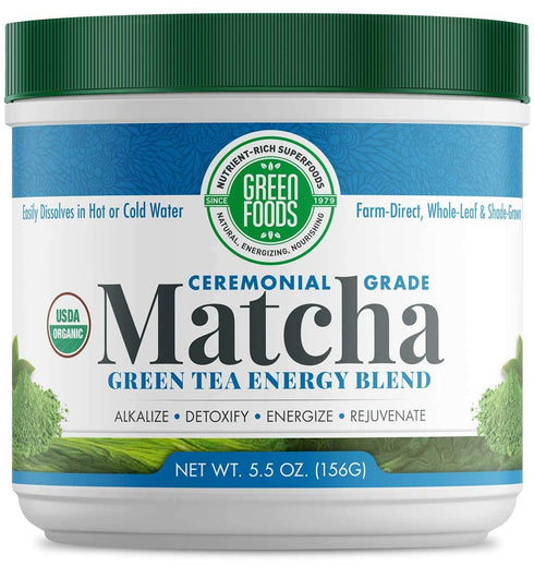 Green Foods Organic Matcha Green Tea, 5.5 Ounce