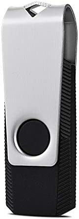 64 GB Flash Drive, Aiibe USB Flash Drive Thumb Drive 64GB Memory Stick Zip Drive Swivel Design Pen Drive Fold Storage Jump Drive 64 G USB 2.0 Black