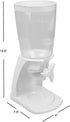 Home Basics Single Cereal Dispenser, White