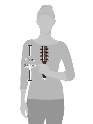 Revlon Smoothstay Titanium Round Porcupine Brush, Medium