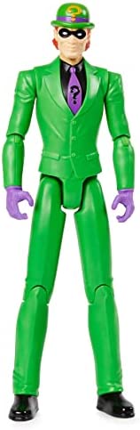 DC Comics Batman 12-inch The Riddler Action Figure, Kids Toys for Boys Aged 3 and up