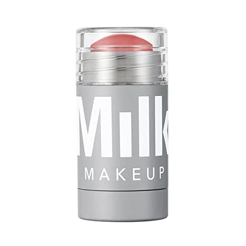 Milk Makeup Lip and Cheek Tint - Pigmented Cream Stick - Natural Vegan Formula - 0.21 Oz (WERK-Dusty Rose)