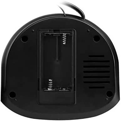 Magnasonic Digital AM/FM Clock Radio with Battery Backup, Dual Alarm, Sleep & Snooze Functions, Display Dimming Option (EAAC200)