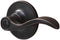 Dexter by Schlage J40SEV716 Seville Bed and Bath Lever, Aged Bronze