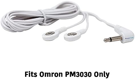 Discount TENS, Omron Compatible Lead Wires. Replacement Lead Wires for Omron Electrotherapy Devices. (PM3030, 2 Snap)