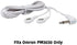 Discount TENS, Omron Compatible Lead Wires. Replacement Lead Wires for Omron Electrotherapy Devices. (PM3030, 2 Snap)