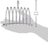KitchenCraft KCTOAST 6 Slice Toast Rack with Chrome Plated Finish, Metal, 16 x 15 x 7 cm