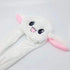 IronBuddy LED Glowing Plush Moving Rabbit Hat Funny Glowing and Ear Moving Bunny Hat Cap for Women Girls, Cosplay Christmas Party Holiday Hat