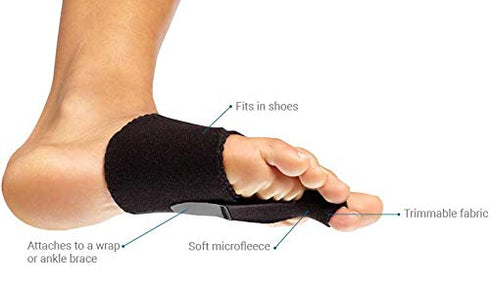BIOSKIN Hammer Toe Straightener, Claw Toe Straightener, or Mallet Toe Straightener - For Use after a Weil Osteotomy - Includes Two Toe Straps and Compression Foot Wrap