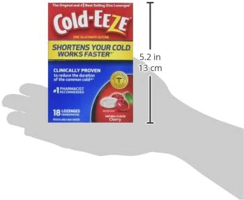 Cold-EEZE Cold Remedy Lozenges Cherry, 18 Count