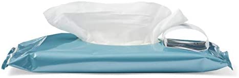 Medline ReadyFlush Biodegradable Flushable Personal Cleansing Wipes, Fragrance Free, 8" x 12", 24 Count