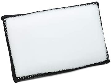 Scrub Ninja - Interior Scrubbing Sponge (5”x3”) for Leather, Plastic, Vinyl and Upholstery Cleaning (White/Gray)