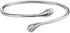 Vitaltyextracts Silver Plated Bracelet Shining Bangle Bracelets (Silver)