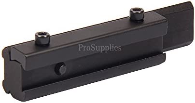 TACFUN Scope Adapter Rail Mount 22 Crossbow 3/8" Dovetail to 7/8" Weaver/w Stop Pin