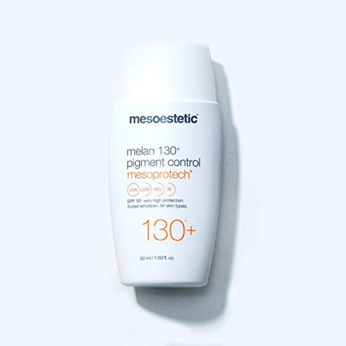 Mesoestetic Mesoprotech Melan SPF 130+ Pigment Control-Protects Skin against UVB, UVA, HEV, IR-Facial Sunblock