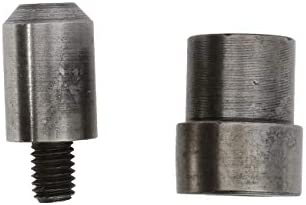 12mm (1/2 inch) Punching Die for Hand Press Grommet Machine Eyelet Hole Punch Tool Flat Head, for Material Thicker Than 10mm
